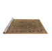 Sideview of Machine Washable Oriental Brown Industrial Rug, wshurb2480brn