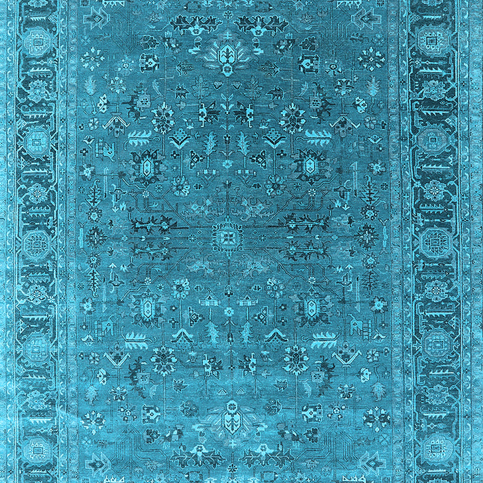 Oriental Light Blue Industrial Rug, urb2480lblu