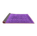 Sideview of Oriental Purple Industrial Rug, urb2481pur