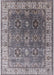 Machine Washable Industrial Modern Carbon Gray Rug, wshurb2482