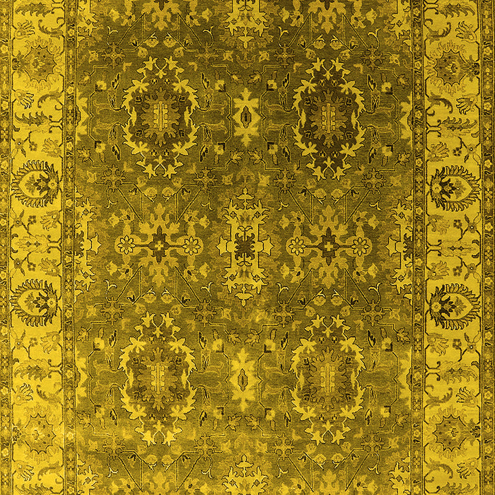 Oriental Yellow Industrial Rug, urb2482yw