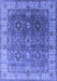 Oriental Blue Industrial Rug, urb2482blu