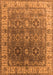 Oriental Orange Industrial Rug, urb2482org