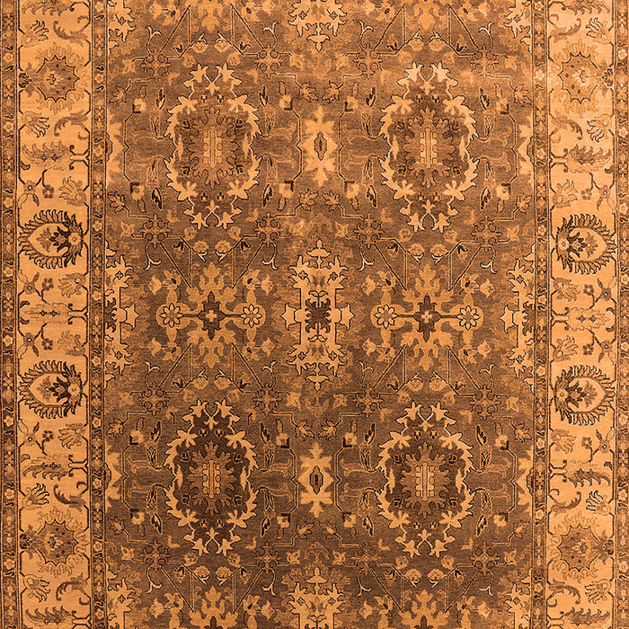 Oriental Orange Industrial Rug, urb2482org