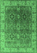 Oriental Emerald Green Industrial Rug, urb2482emgrn