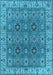 Oriental Light Blue Industrial Rug, urb2483lblu