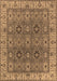 Oriental Brown Industrial Rug, urb2483brn