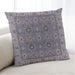 Lifestyle Image of Mid-Century Modern Urban Square Carbon Gray Throw Pillow, 18 inch by 18 inch, pwurb2483