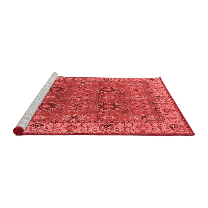 Industrial Red Washable Rugs