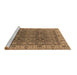 Sideview of Machine Washable Oriental Brown Industrial Rug, wshurb2483brn