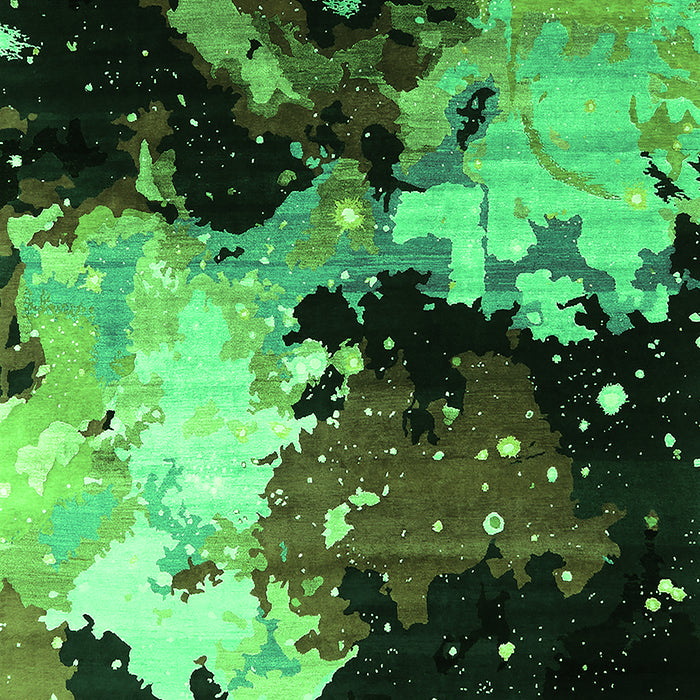 Oriental Green Industrial Rug, urb2484grn