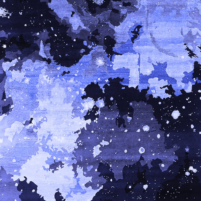 Oriental Blue Industrial Rug, urb2484blu