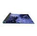 Sideview of Oriental Blue Industrial Rug, urb2484blu