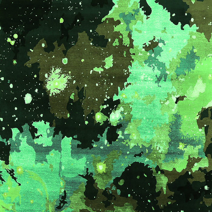 Oriental Green Industrial Rug, urb2485grn