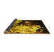 Sideview of Oriental Yellow Industrial Rug, urb2485yw