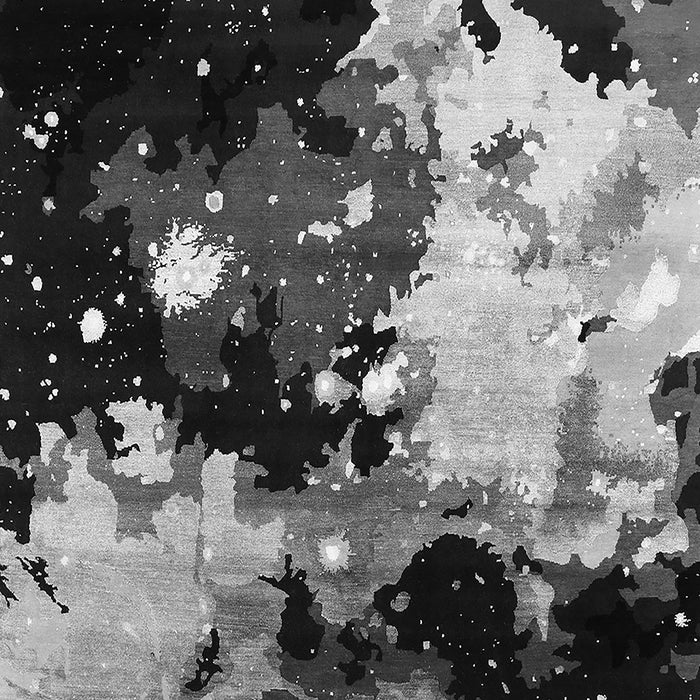 Machine Washable Oriental Gray Industrial Rug, wshurb2485gry