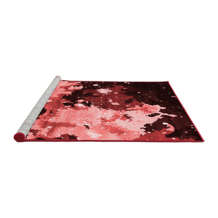 Industrial Red Washable Rugs