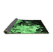 Sideview of Oriental Emerald Green Industrial Rug, urb2485emgrn