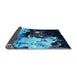 Sideview of Oriental Light Blue Industrial Rug, urb2485lblu