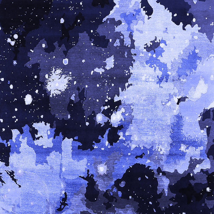 Oriental Blue Industrial Rug, urb2485blu