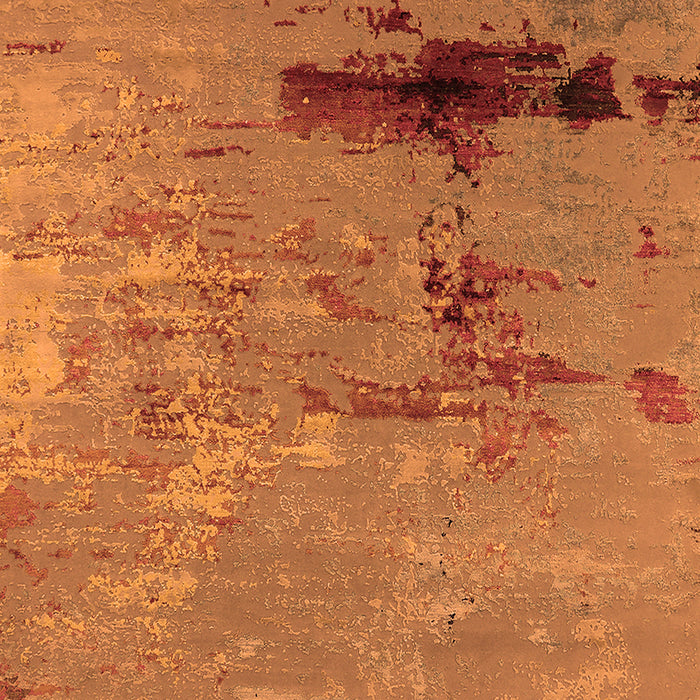 Oriental Orange Industrial Rug, urb2486org