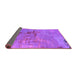 Sideview of Oriental Purple Industrial Rug, urb2486pur