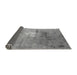 Sideview of Oriental Gray Industrial Rug, urb2487gry