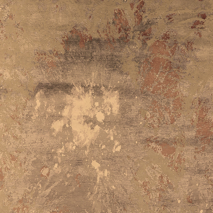 Machine Washable Oriental Brown Industrial Rug, wshurb2487brn