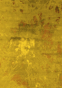 Oriental Yellow Industrial Rug, urb2487yw