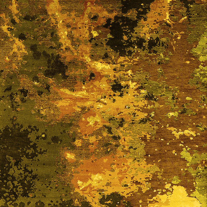 Oriental Yellow Industrial Rug, urb2488yw