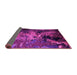 Sideview of Oriental Pink Industrial Rug, urb2488pnk