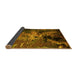 Sideview of Oriental Yellow Industrial Rug, urb2488yw