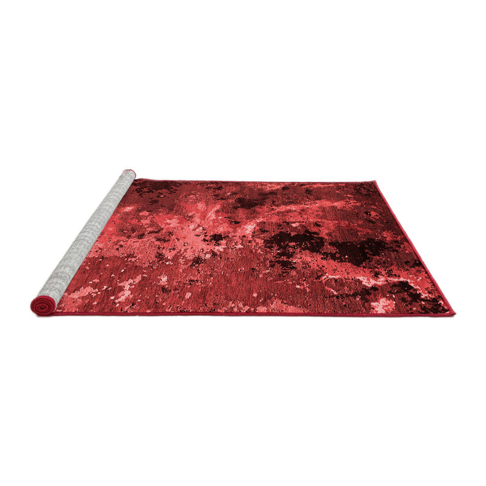 Industrial Red Washable Rugs