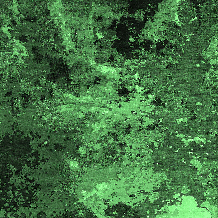 Oriental Emerald Green Industrial Rug, urb2488emgrn