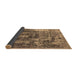 Sideview of Oriental Brown Industrial Rug, urb2489brn