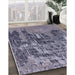 Machine Washable Industrial Modern Purple Navy Blue Rug in a Family Room, wshurb2489