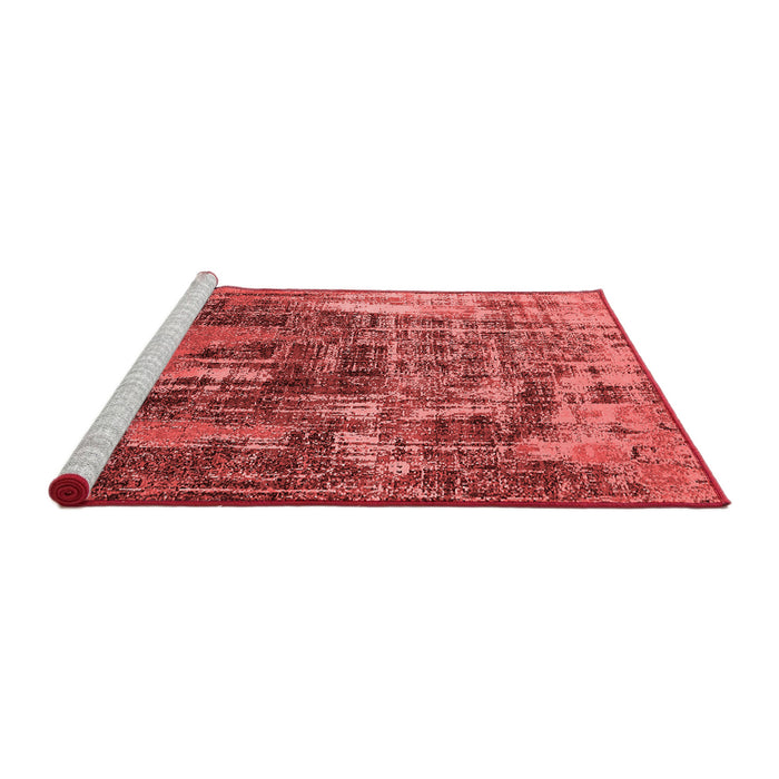 Industrial Red Washable Rugs