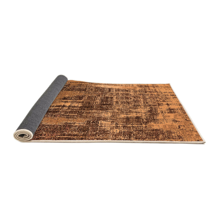 Sideview of Oriental Orange Industrial Rug, urb2489org