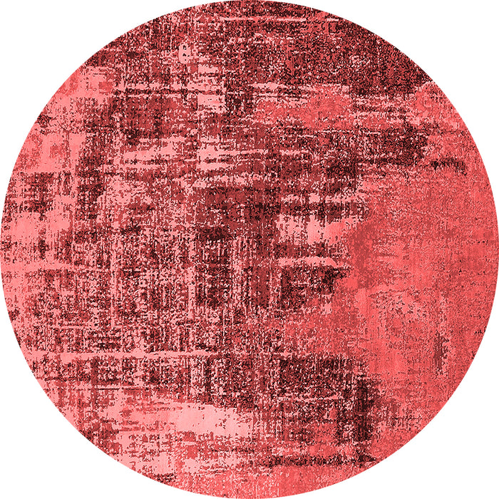 Machine Washable Oriental Red Industrial Rug, wshurb2489red