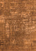 Oriental Orange Industrial Rug, urb2490org