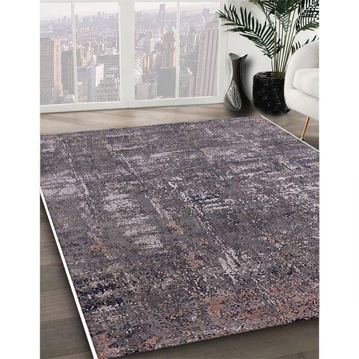 Machine Washable Industrial Modern Purple Rug in a Family Room, wshurb2490