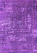 Machine Washable Oriental Purple Industrial Area Rugs, wshurb2490pur