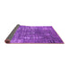 Sideview of Oriental Purple Industrial Rug, urb2490pur