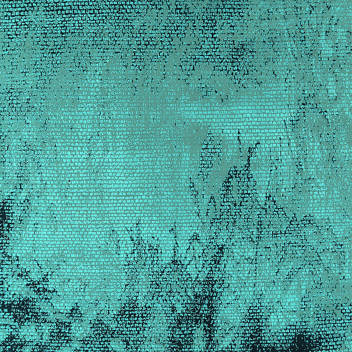 Oriental Turquoise Industrial Rug, urb2491turq