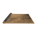 Sideview of Oriental Brown Industrial Rug, urb2491brn