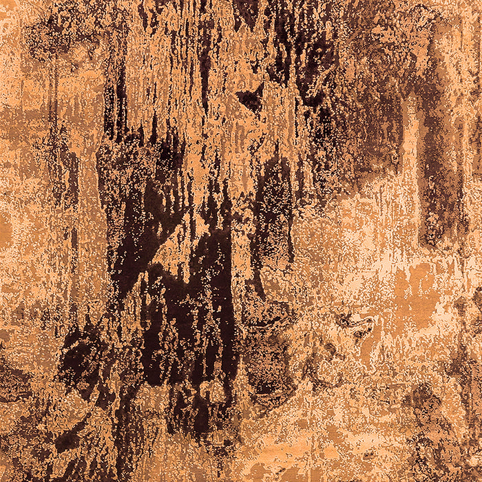 Machine Washable Oriental Orange Industrial Area Rugs, wshurb2492org