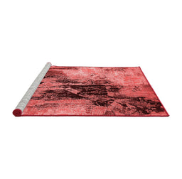 Industrial Red Washable Rugs