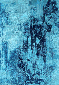 Oriental Light Blue Industrial Rug, urb2492lblu