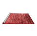 Industrial Red Washable Rugs