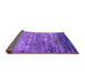 Sideview of Oriental Purple Industrial Rug, urb2493pur